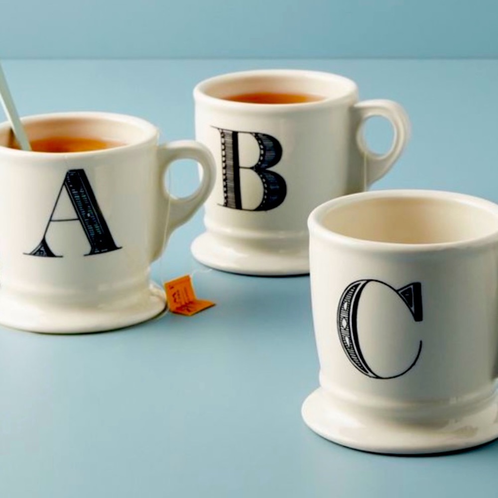 Anthropologie coffee mug H☕️